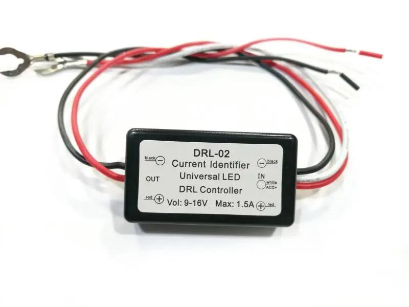 DRL Ʈѷ ڵ LED ְ   ϳ׽ , ѱ/, 9-16V Ȱ Ʈѷ DRL-02, 1 